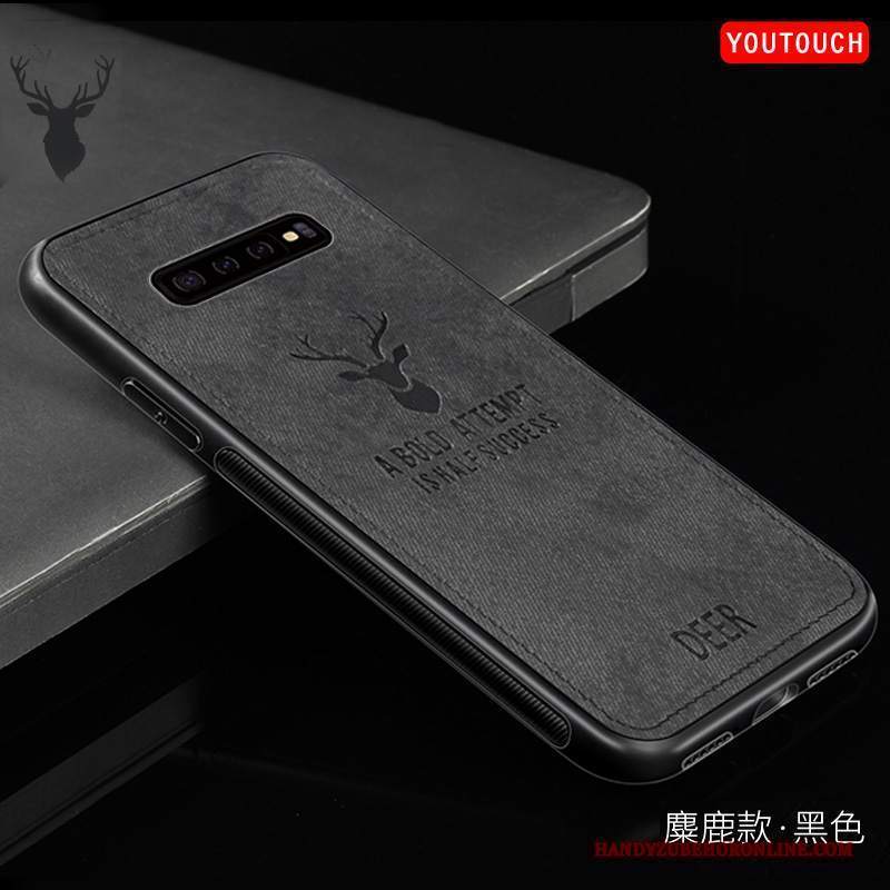 Custodia Samsung Galaxy S10+ Telatelefono, Cover Samsung Galaxy S10+ Grigio Anti-caduta