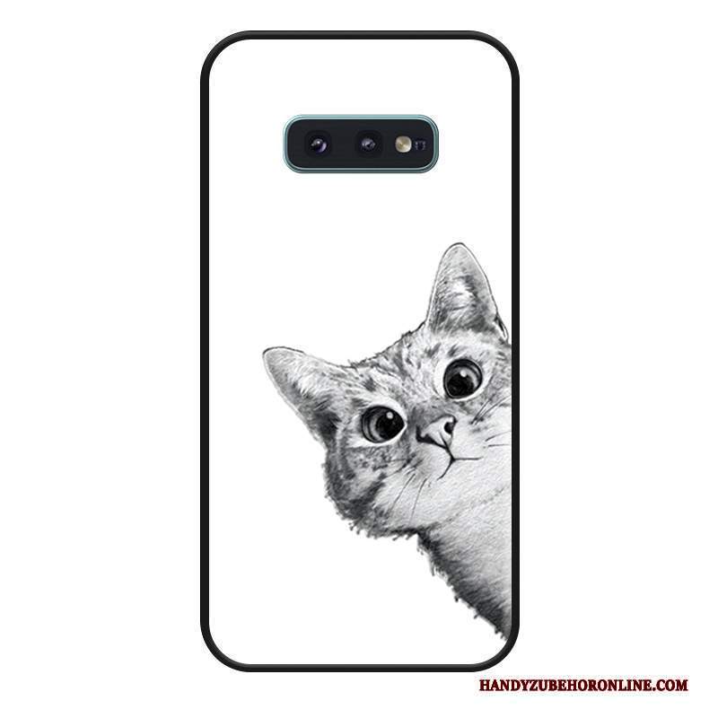 Custodia Samsung Galaxy S10e Cartone Animato Amanti Ornamenti Appesi, Cover Samsung Galaxy S10e Protezione Mucca Di Personalità