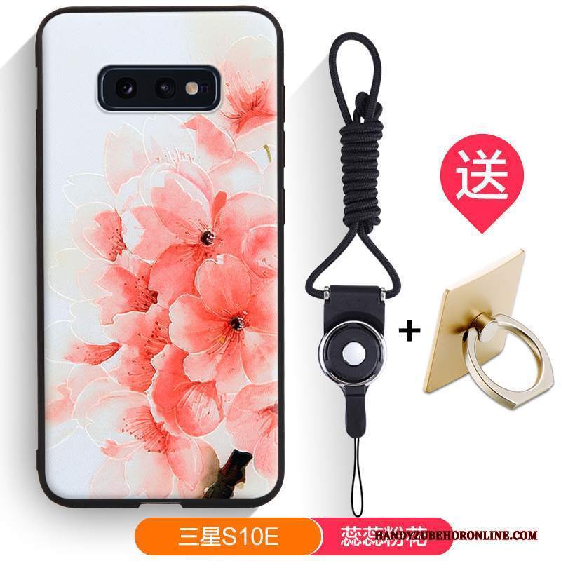 Custodia Samsung Galaxy S10e Cartone Animato Macchiati Morbido, Cover Samsung Galaxy S10e Silicone Marchio Di Tendenzatelefono