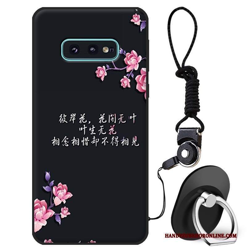 Custodia Samsung Galaxy S10e Cartone Animato Morbido Bianco, Cover Samsung Galaxy S10e Protezione Bello Tutto Incluso