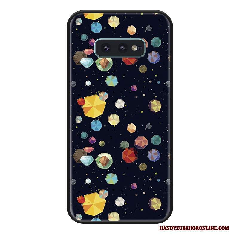 Custodia Samsung Galaxy S10e Cartone Animato Telefono Ornamenti Appesi, Cover Samsung Galaxy S10e Creativo Anti-caduta Stellato