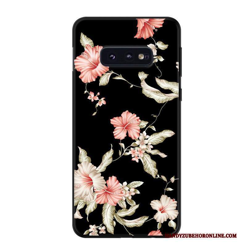 Custodia Samsung Galaxy S10e Cartone Animato Telefono Tendenza, Cover Samsung Galaxy S10e Protezione Giallo Arte