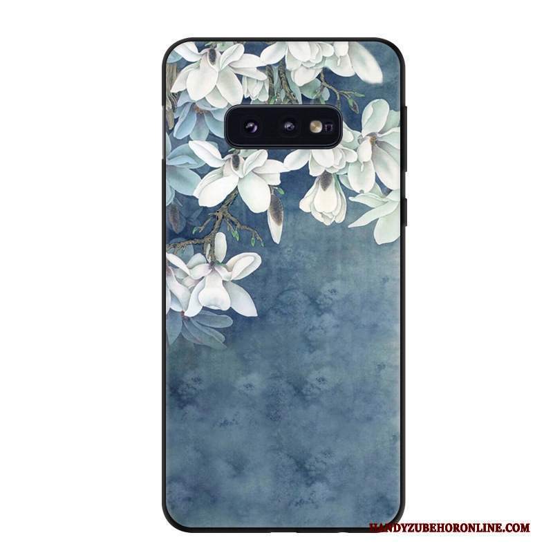 Custodia Samsung Galaxy S10e Cartone Animato Telefono Tendenza, Cover Samsung Galaxy S10e Protezione Giallo Arte