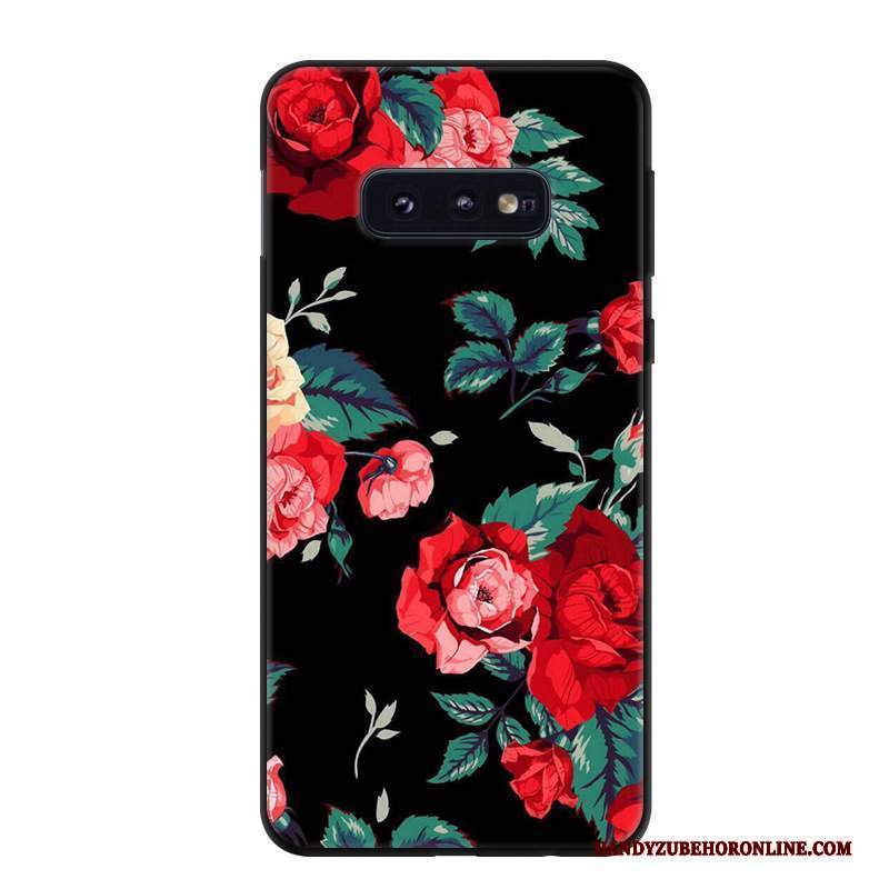 Custodia Samsung Galaxy S10e Cartone Animato Telefono Tendenza, Cover Samsung Galaxy S10e Protezione Giallo Arte