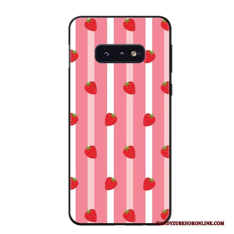 Custodia Samsung Galaxy S10e Cartone Animato Telefono Tendenza, Cover Samsung Galaxy S10e Protezione Giallo Arte