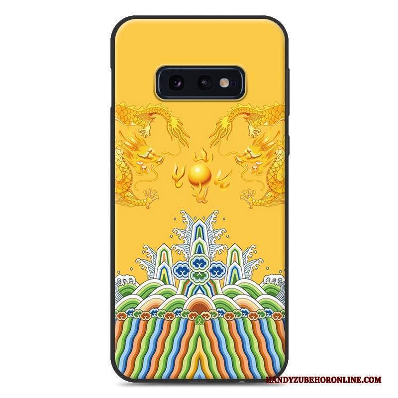 Custodia Samsung Galaxy S10e Creativo Amantitelefono, Cover Samsung Galaxy S10e Silicone Ornamenti Appesi Tendenza