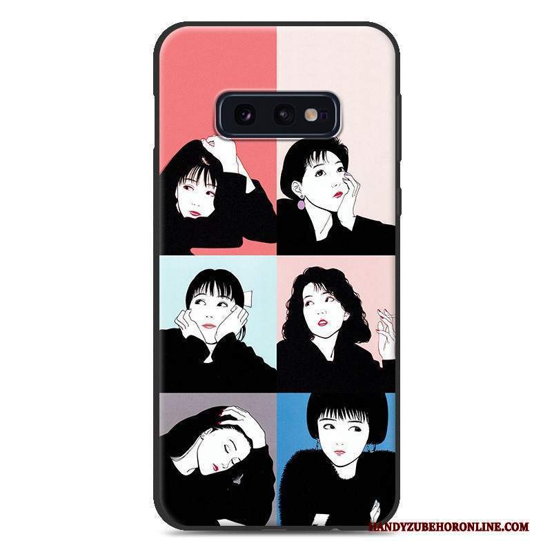 Custodia Samsung Galaxy S10e Creativo Amantitelefono, Cover Samsung Galaxy S10e Silicone Ornamenti Appesi Tendenza