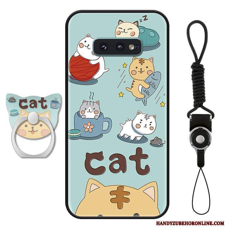 Custodia Samsung Galaxy S10e Creativo Di Personalità Gattino, Cover Samsung Galaxy S10e Silicone Anti-caduta Bello