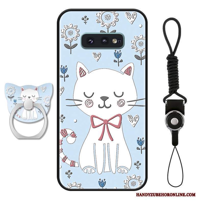 Custodia Samsung Galaxy S10e Creativo Di Personalità Gattino, Cover Samsung Galaxy S10e Silicone Anti-caduta Bello