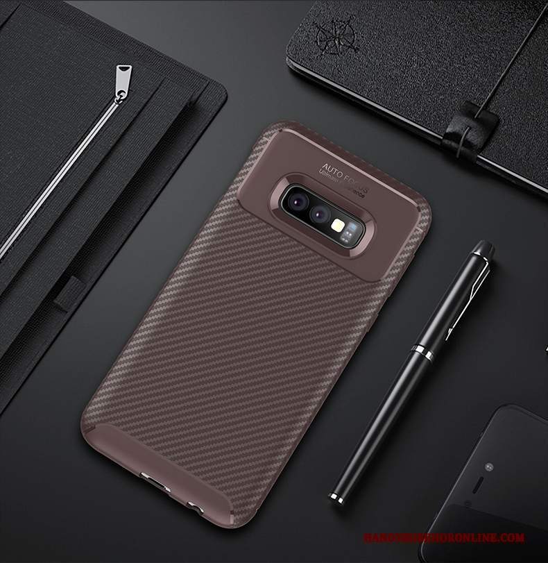 Custodia Samsung Galaxy S10e Creativo Morbido Marchio Di Tendenza, Cover Samsung Galaxy S10e Protezione Fibra Tutto Incluso