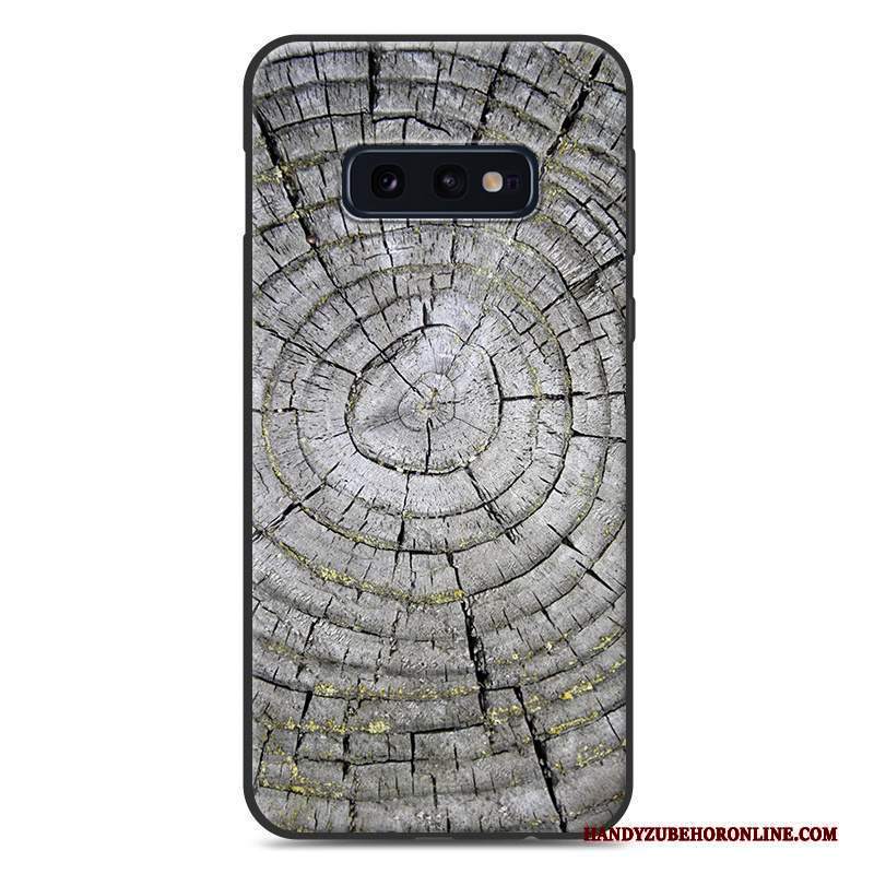 Custodia Samsung Galaxy S10e Creativo Telefono Tendenza, Cover Samsung Galaxy S10e Zoccoli Blu Di Personalità