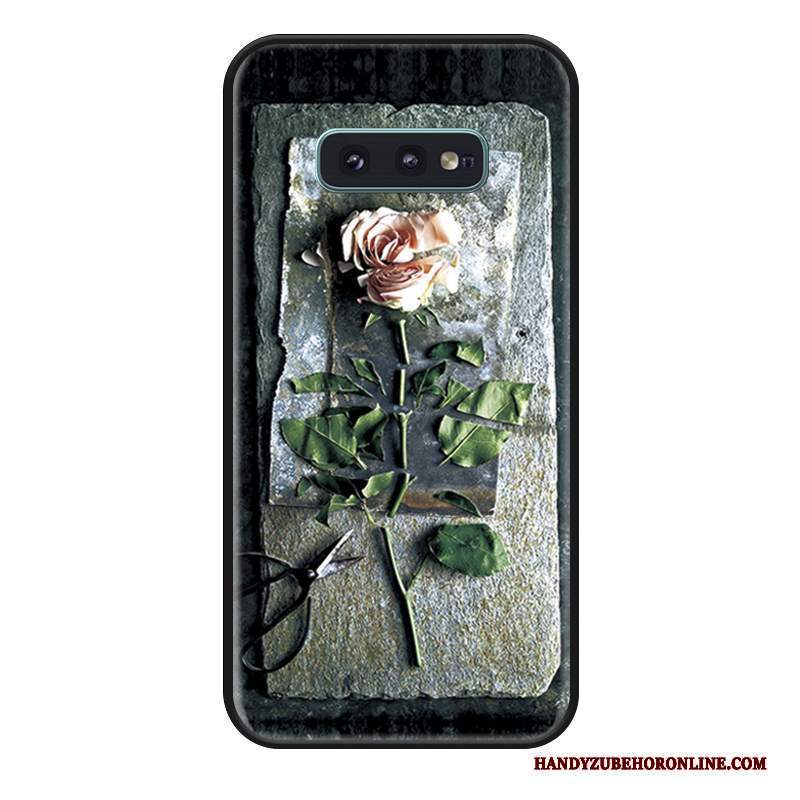 Custodia Samsung Galaxy S10e Creativo Tutto Incluso Morbido, Cover Samsung Galaxy S10e Protezione Di Personalità Rosa