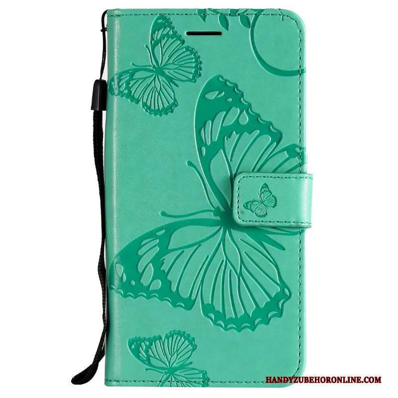 Custodia Samsung Galaxy S10e Pelle Telefono Ornamenti Appesi, Cover Samsung Galaxy S10e Cartone Animato Anti-caduta Blu