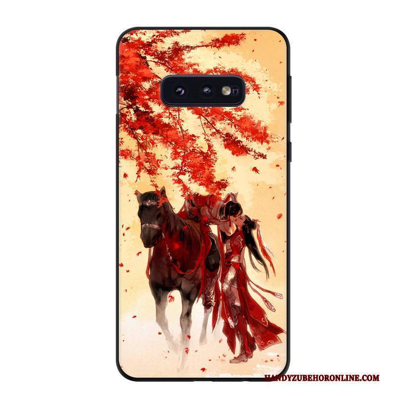 Custodia Samsung Galaxy S10e Protezione Fresco Macchiati, Cover Samsung Galaxy S10e Verdetelefono