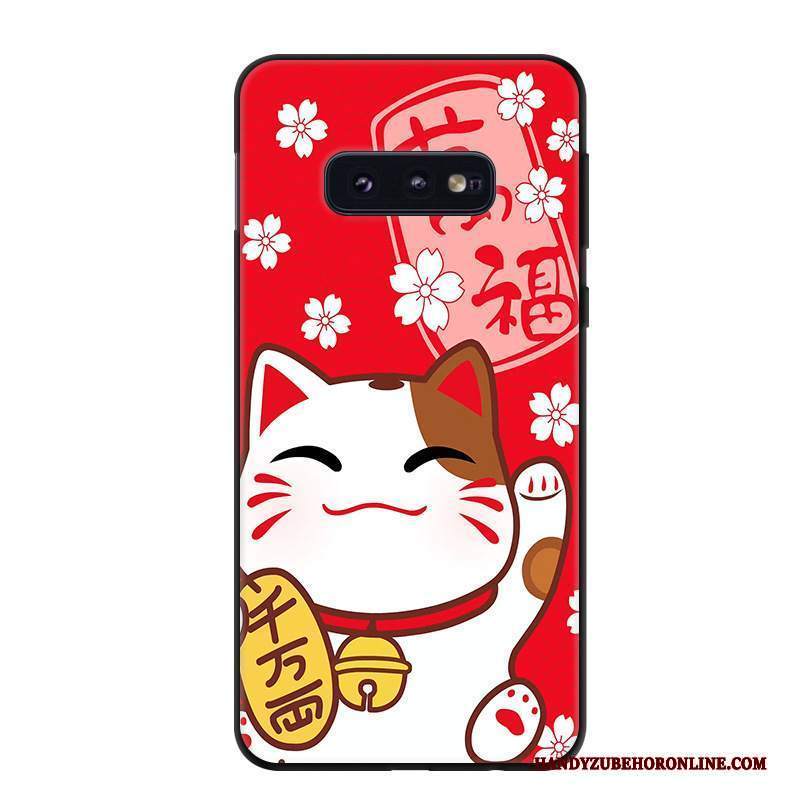 Custodia Samsung Galaxy S10e Protezione Fresco Macchiati, Cover Samsung Galaxy S10e Verdetelefono