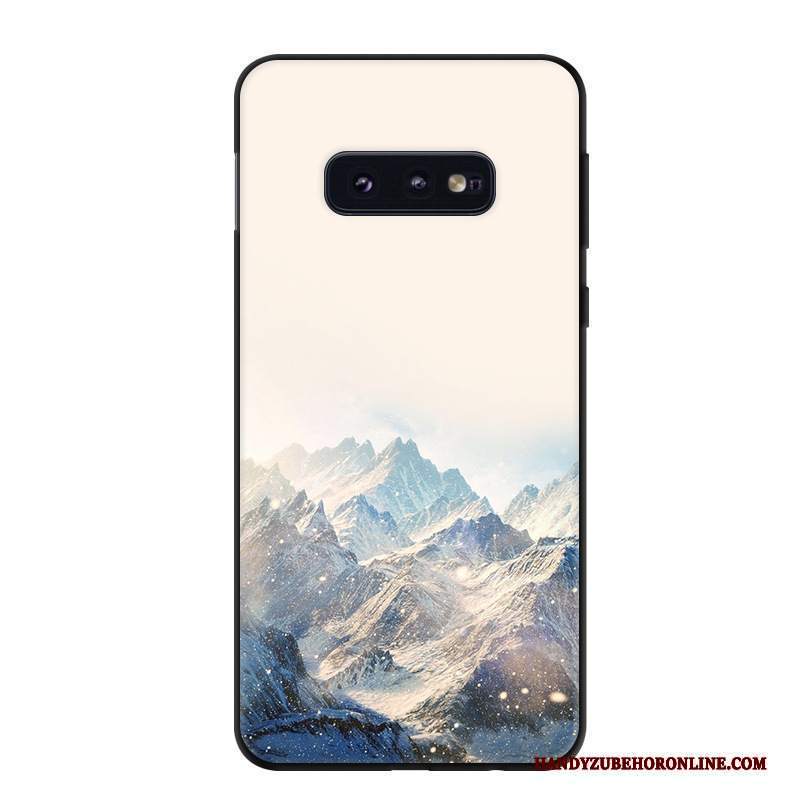 Custodia Samsung Galaxy S10e Protezione Fresco Macchiati, Cover Samsung Galaxy S10e Verdetelefono