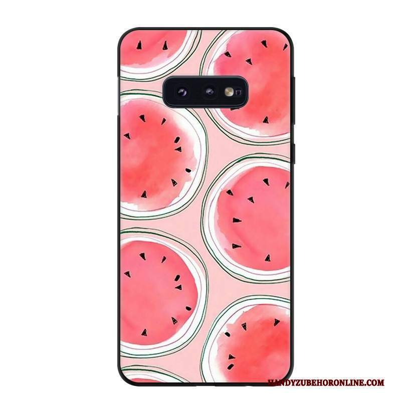 Custodia Samsung Galaxy S10e Protezione Fresco Macchiati, Cover Samsung Galaxy S10e Verdetelefono