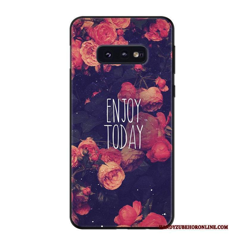 Custodia Samsung Galaxy S10e Protezione Fresco Macchiati, Cover Samsung Galaxy S10e Verdetelefono