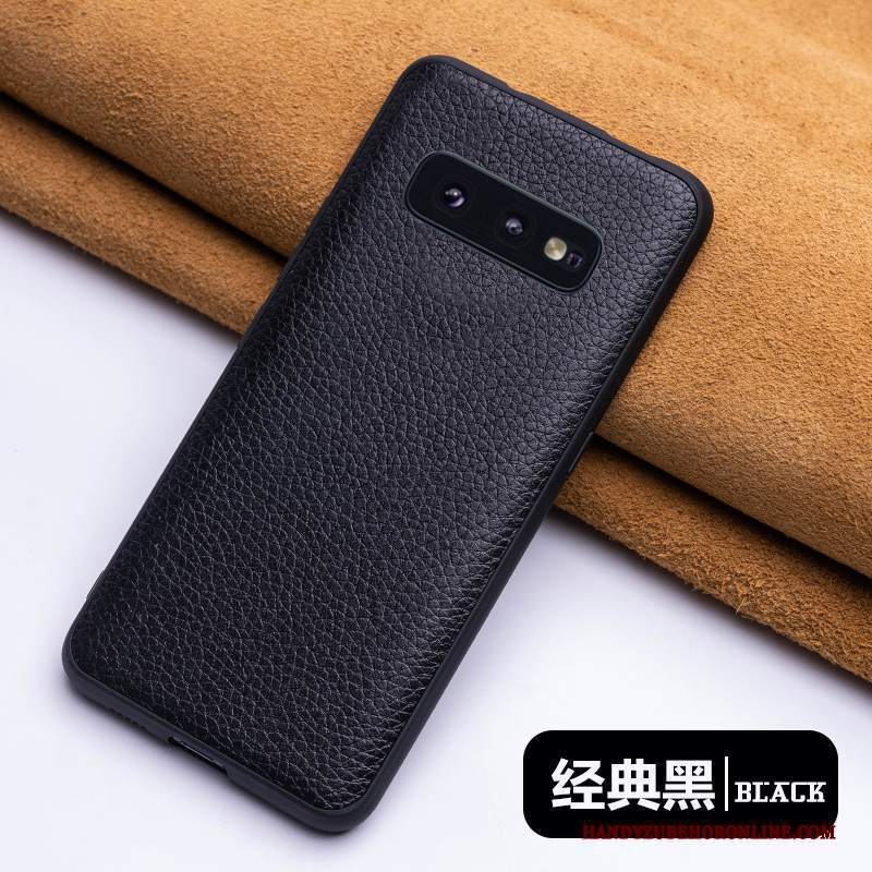 Custodia Samsung Galaxy S10e Protezione High End Semplici, Cover Samsung Galaxy S10e Pelle Anti-caduta Tutto Incluso