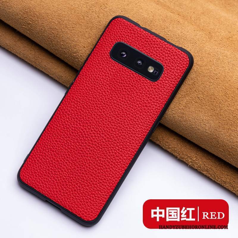 Custodia Samsung Galaxy S10e Protezione High End Semplici, Cover Samsung Galaxy S10e Pelle Anti-caduta Tutto Incluso