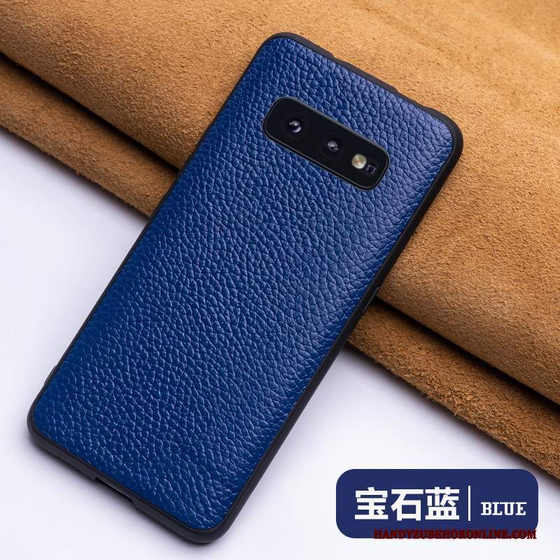 Custodia Samsung Galaxy S10e Protezione High End Semplici, Cover Samsung Galaxy S10e Pelle Anti-caduta Tutto Incluso