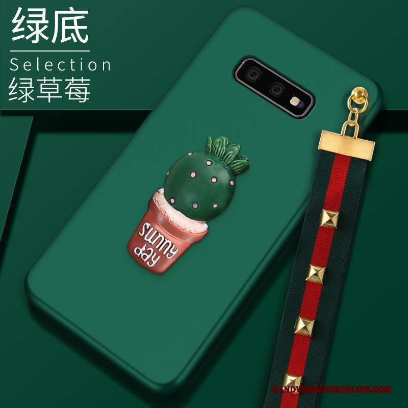 Custodia Samsung Galaxy S10e Silicone Amare Macchiati, Cover Samsung Galaxy S10e Protezione Marchio Di Tendenza Sottile