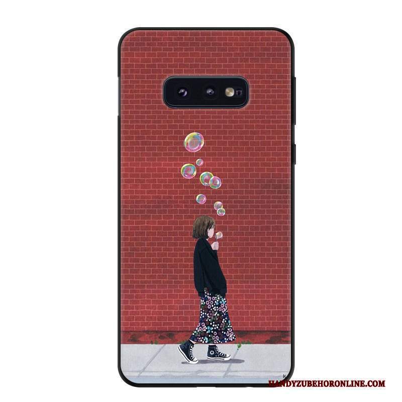 Custodia Samsung Galaxy S10e Silicone Di Personalità Anti-caduta, Cover Samsung Galaxy S10e Cartone Animato Telefono Morbido