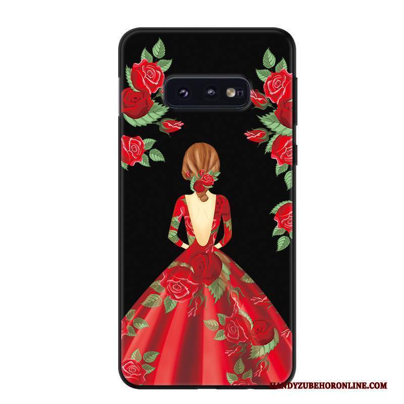 Custodia Samsung Galaxy S10e Silicone Di Personalità Anti-caduta, Cover Samsung Galaxy S10e Cartone Animato Telefono Morbido