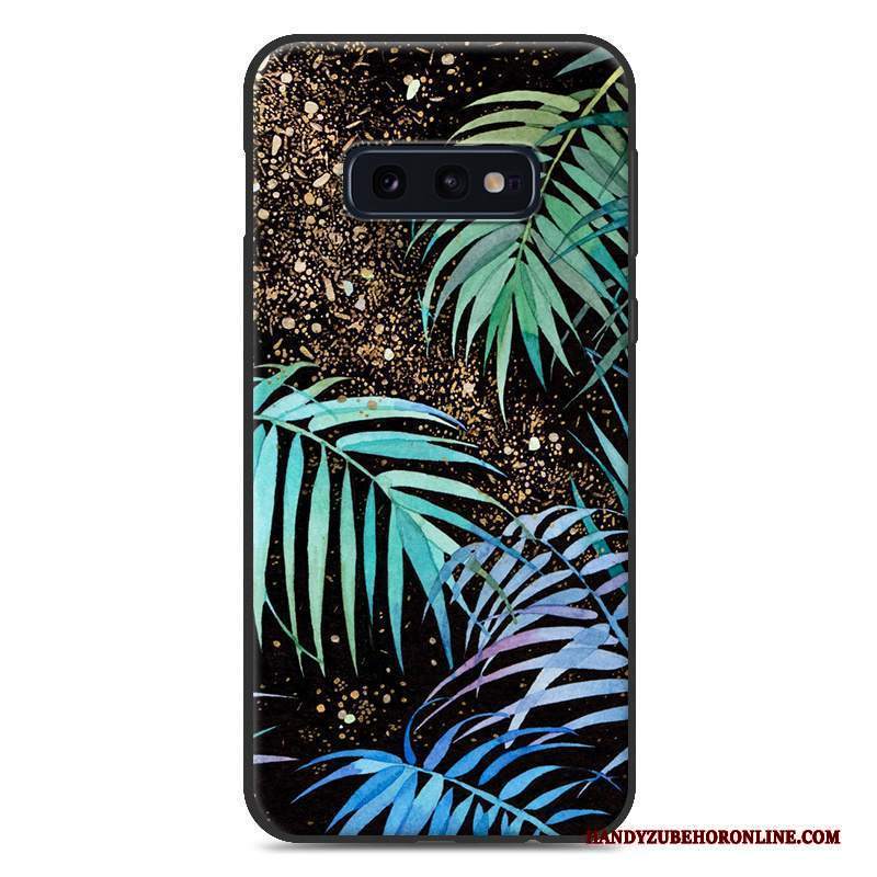 Custodia Samsung Galaxy S10e Silicone Di Personalità Blu, Cover Samsung Galaxy S10e Moda Telefono Tendenza