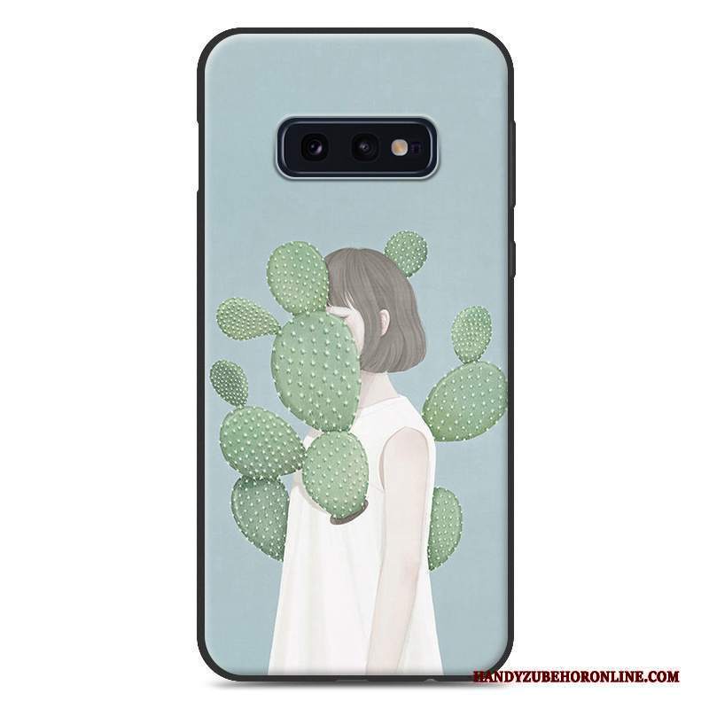 Custodia Samsung Galaxy S10e Silicone Macchiati Di Personalità, Cover Samsung Galaxy S10e Moda Telefono Modello