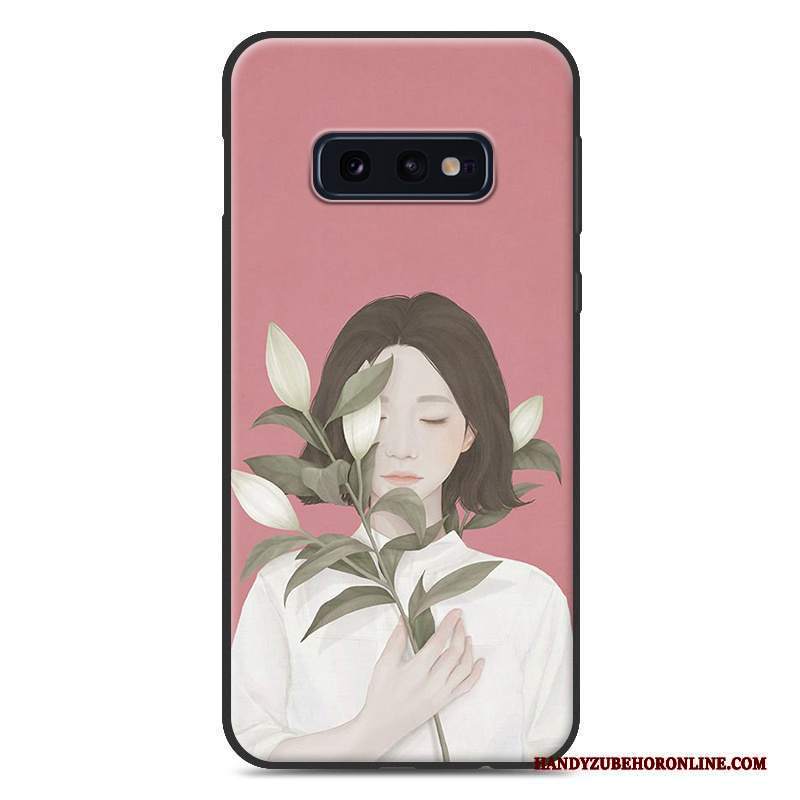 Custodia Samsung Galaxy S10e Silicone Macchiati Di Personalità, Cover Samsung Galaxy S10e Moda Telefono Modello