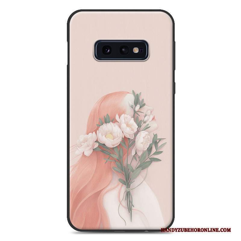 Custodia Samsung Galaxy S10e Silicone Macchiati Di Personalità, Cover Samsung Galaxy S10e Moda Telefono Modello