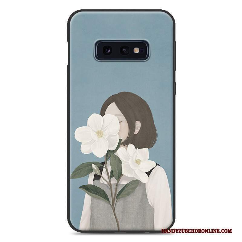 Custodia Samsung Galaxy S10e Silicone Macchiati Di Personalità, Cover Samsung Galaxy S10e Moda Telefono Modello