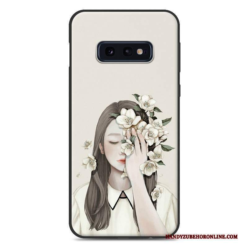 Custodia Samsung Galaxy S10e Silicone Macchiati Di Personalità, Cover Samsung Galaxy S10e Moda Telefono Modello