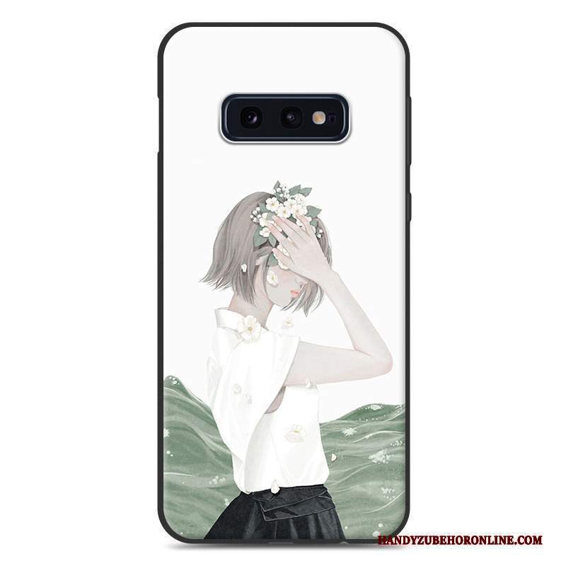 Custodia Samsung Galaxy S10e Silicone Macchiati Di Personalità, Cover Samsung Galaxy S10e Moda Telefono Modello