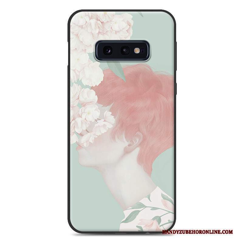 Custodia Samsung Galaxy S10e Silicone Macchiati Di Personalità, Cover Samsung Galaxy S10e Moda Telefono Modello