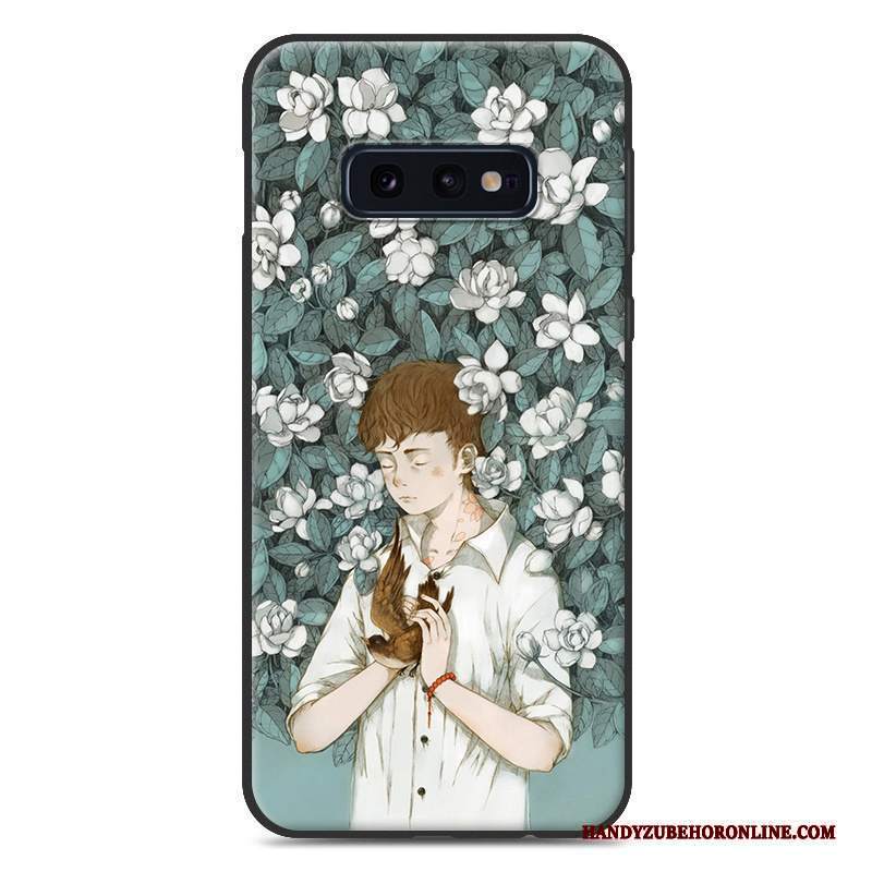 Custodia Samsung Galaxy S10e Silicone Macchiati Di Personalità, Cover Samsung Galaxy S10e Moda Telefono Modello