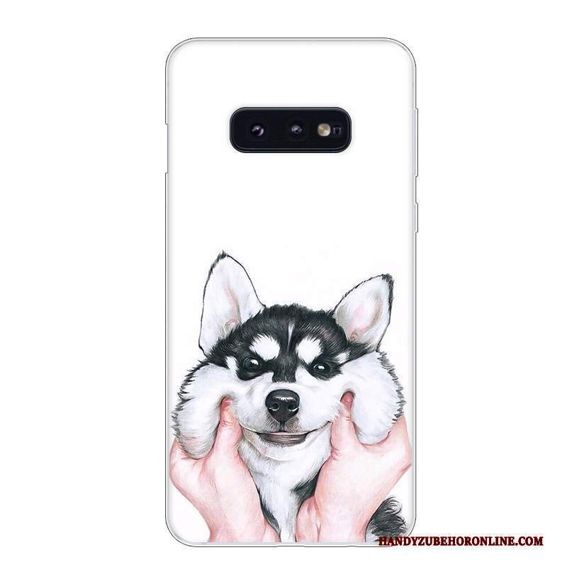 Custodia Samsung Galaxy S10e Silicone Telefono Blu, Cover Samsung Galaxy S10e Protezione Bianco Anti-caduta