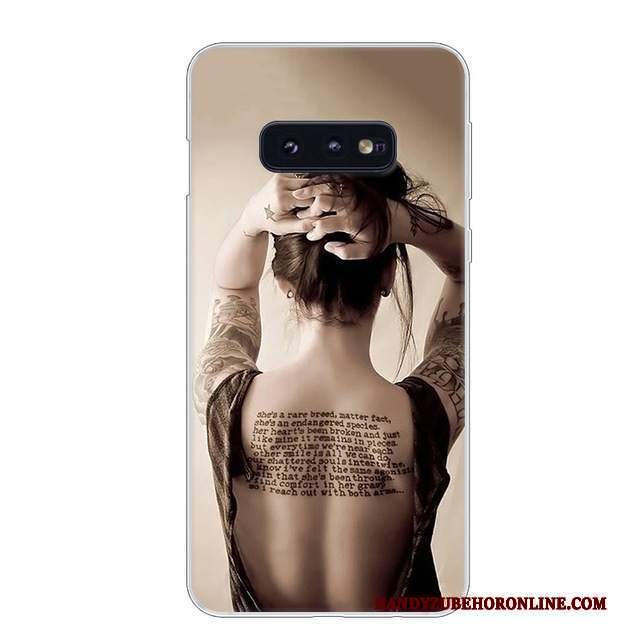 Custodia Samsung Galaxy S10e Silicone Telefono Blu, Cover Samsung Galaxy S10e Protezione Bianco Anti-caduta