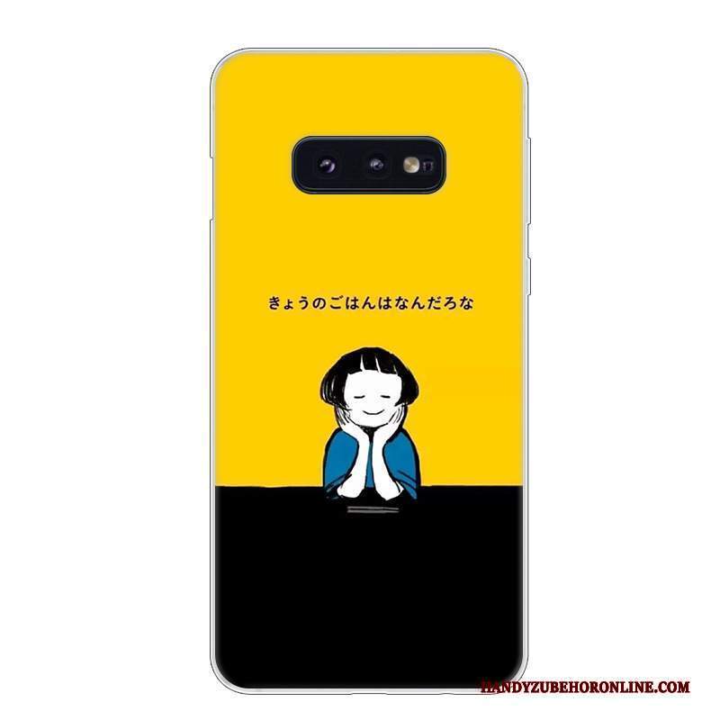 Custodia Samsung Galaxy S10e Silicone Telefono Blu, Cover Samsung Galaxy S10e Protezione Bianco Anti-caduta