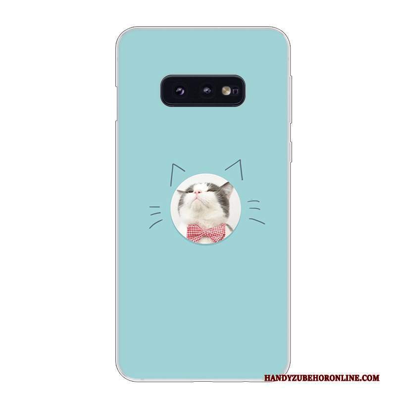 Custodia Samsung Galaxy S10e Silicone Telefono Blu, Cover Samsung Galaxy S10e Protezione Bianco Anti-caduta