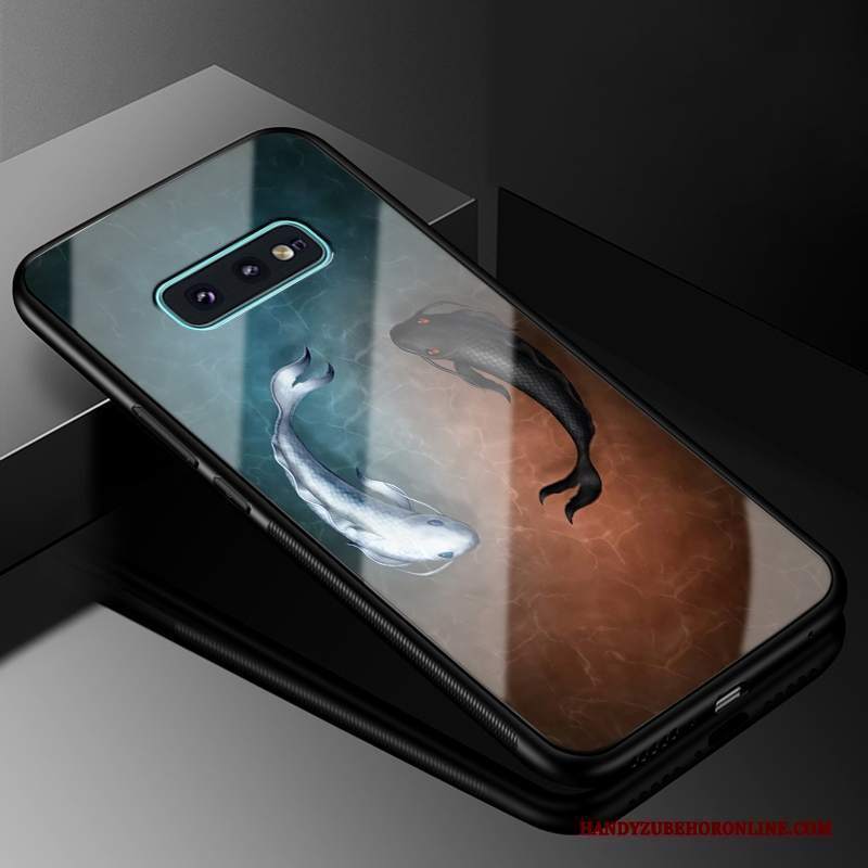 Custodia Samsung Galaxy S10e Silicone Tutto Inclusotelefono, Cover Samsung Galaxy S10e Protezione Bianco Anti-caduta