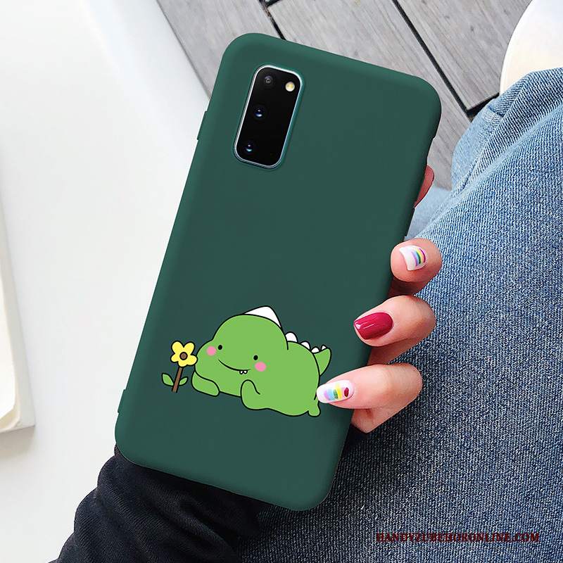 Custodia Samsung Galaxy S20 Creativo Piccola Bello, Cover Samsung Galaxy S20 Cartone Animato Anti-caduta Drago