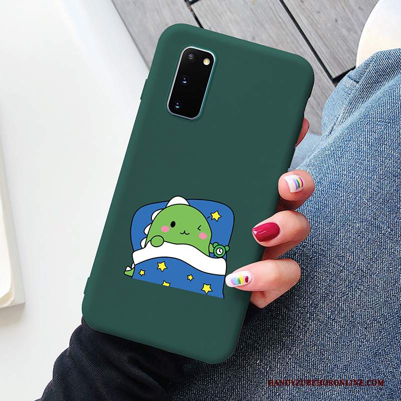 Custodia Samsung Galaxy S20 Creativo Piccola Bello, Cover Samsung Galaxy S20 Cartone Animato Anti-caduta Drago