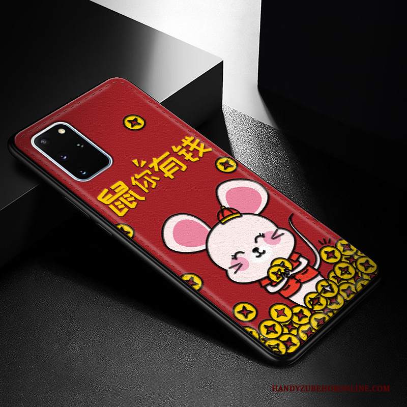 Custodia Samsung Galaxy S20+ Pelle Morbido Ratto, Cover Samsung Galaxy S20+ Silicone Anti-caduta Bello