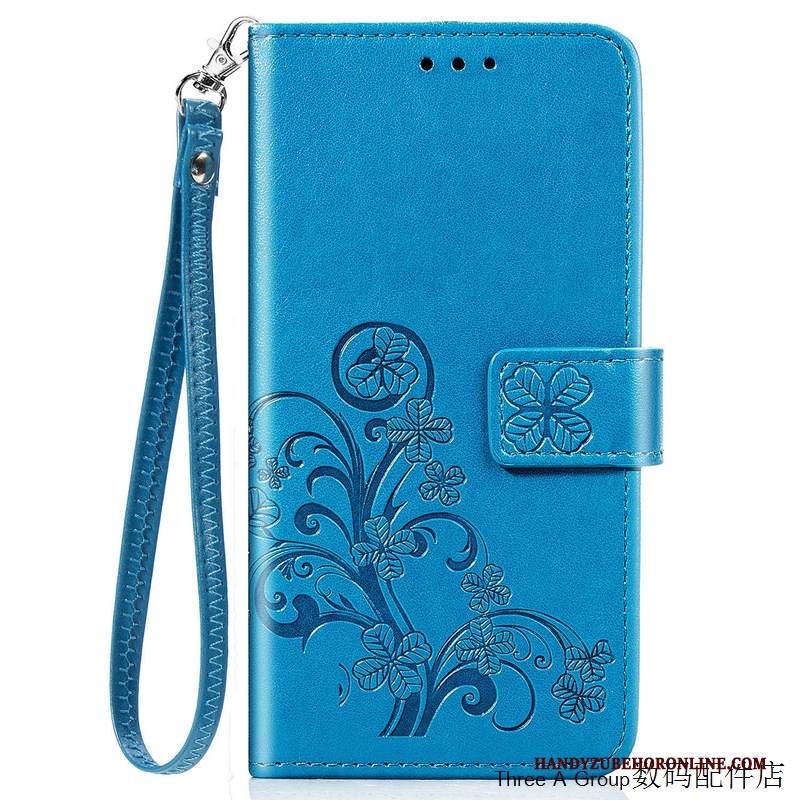 Custodia Samsung Galaxy S20+ Protezione Ornamenti Appesi Di Personalità, Cover Samsung Galaxy S20+ Folio Anti-caduta Blu