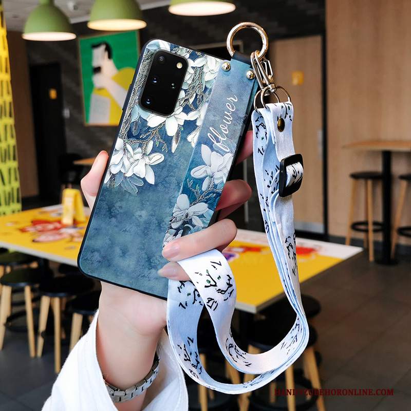 Custodia Samsung Galaxy S20+ Vintage Supporto Tutto Incluso, Cover Samsung Galaxy S20+ Creativo Piccola Arte