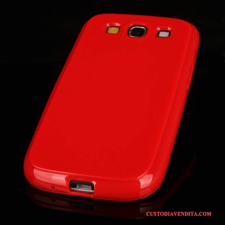 Custodia Samsung Galaxy S3 Cartone Animato Blu Morbido, Cover Samsung Galaxy S3 Silicone Telefono