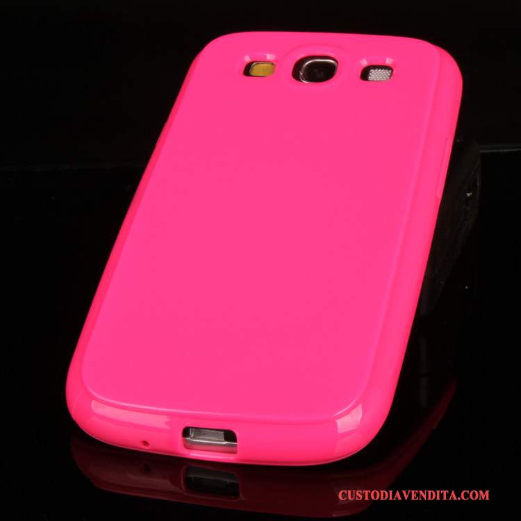 Custodia Samsung Galaxy S3 Cartone Animato Blu Morbido, Cover Samsung Galaxy S3 Silicone Telefono