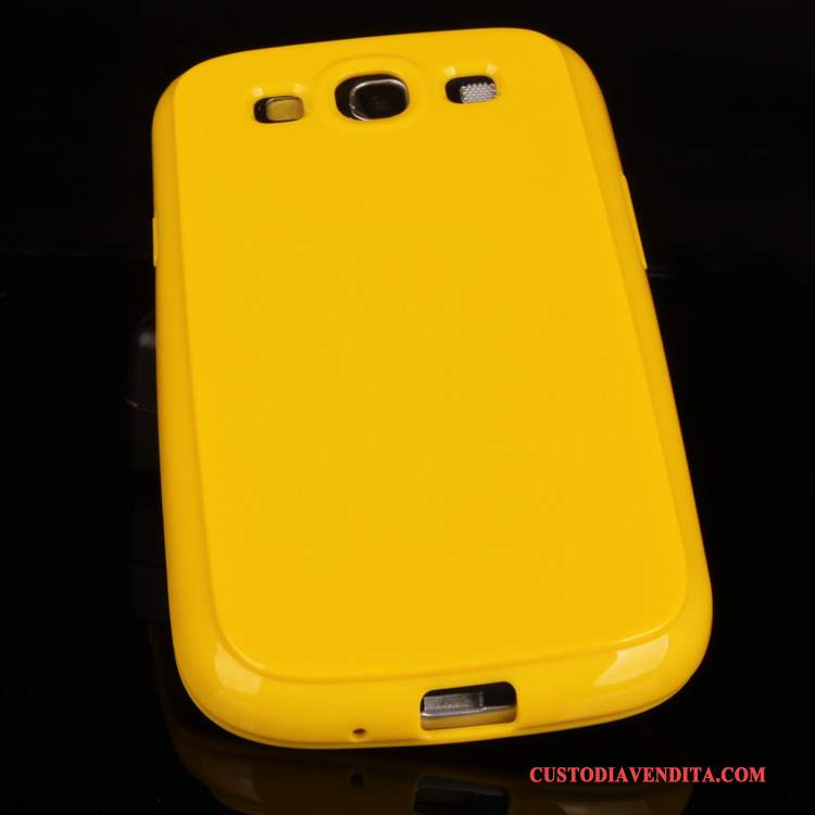 Custodia Samsung Galaxy S3 Cartone Animato Blu Morbido, Cover Samsung Galaxy S3 Silicone Telefono